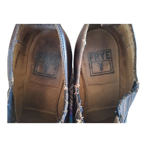 FRYE Women's Billy Shootie Western Boot Oiled Vintage Leather women's 7.5 Mexico - Picture 14 of 15